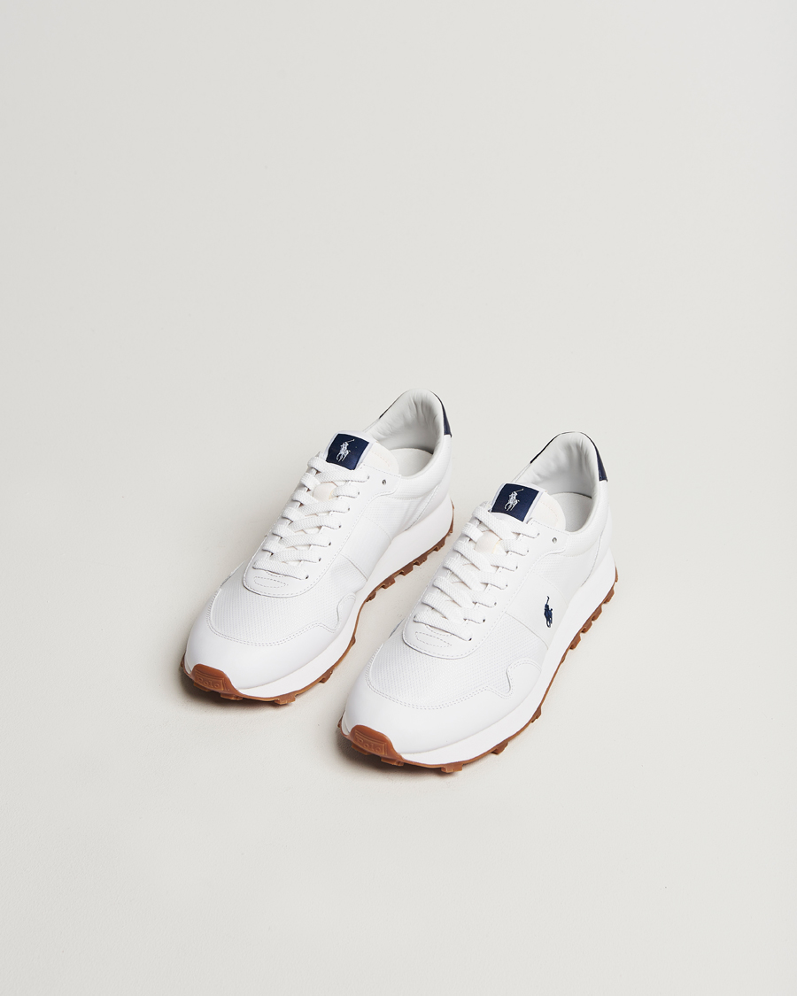 Herre |  | Polo Ralph Lauren | PRL Trail125 Sneaker White /Newport Navy