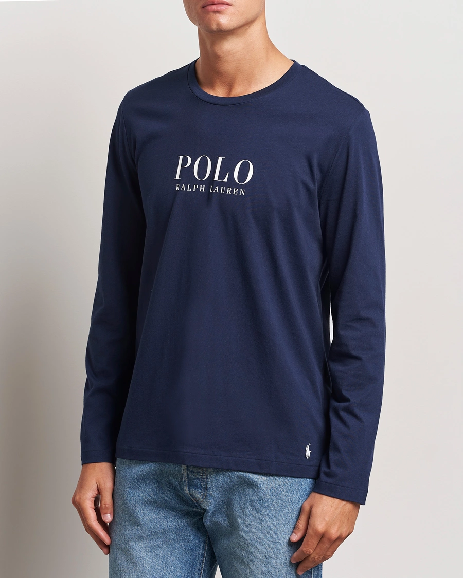 Herre |  | Polo Ralph Lauren | Long Sleeve Liquid Cotton Tee Cruise Navy