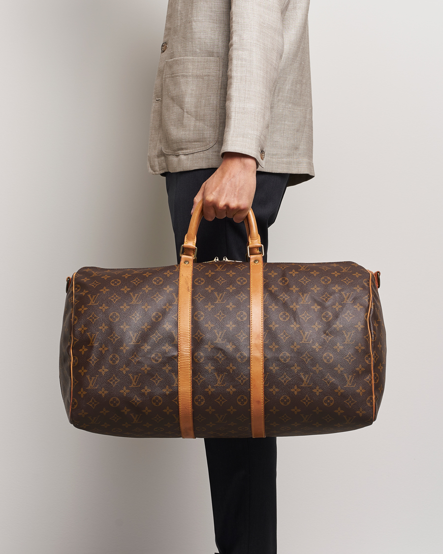 Herre | Pre-owned | Louis Vuitton Pre-Owned | Keepall 50 Bag Monogram 