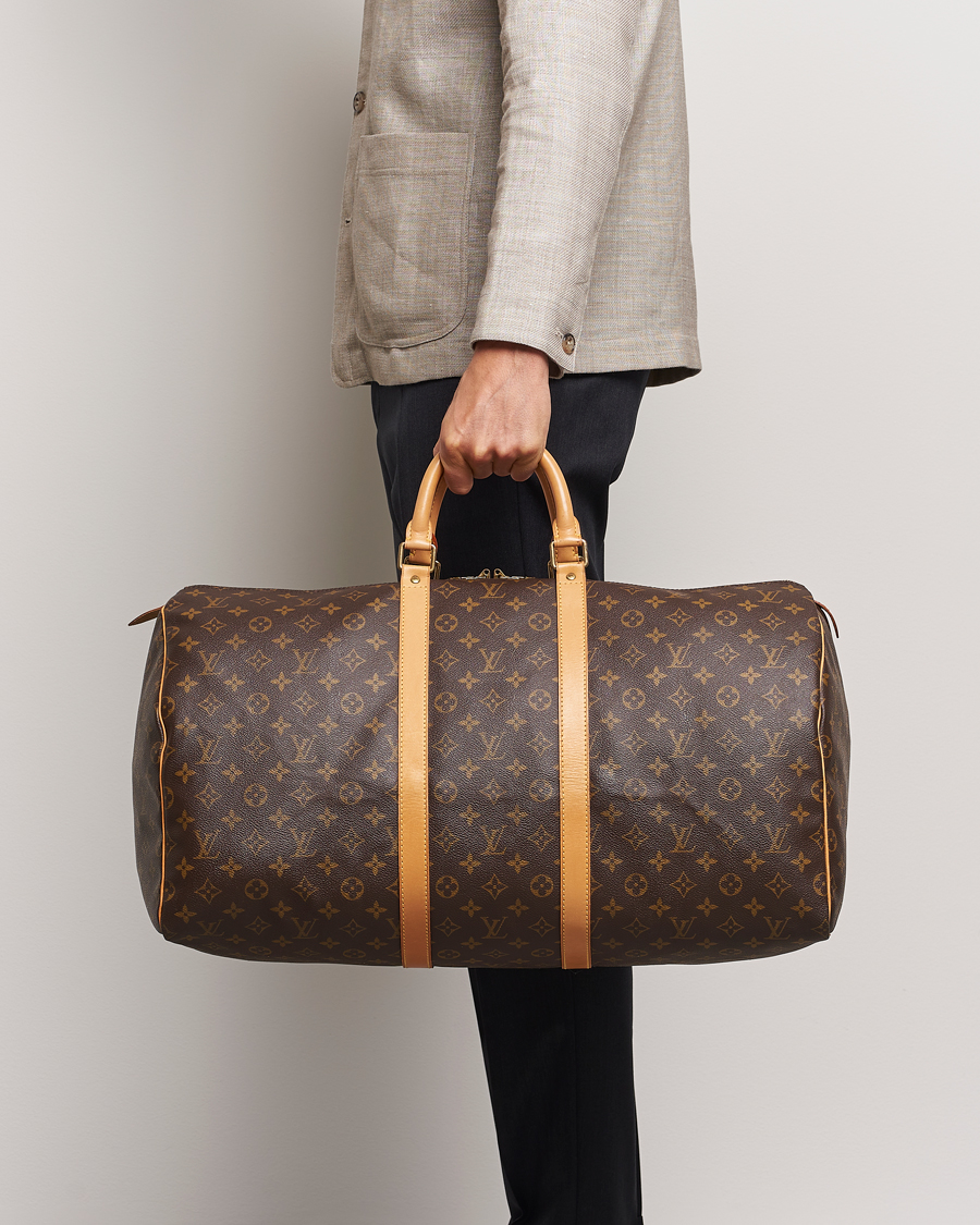 Herre | Pre-owned Tilbehør | Louis Vuitton Pre-Owned | Keepall 55 Bag Monogram 