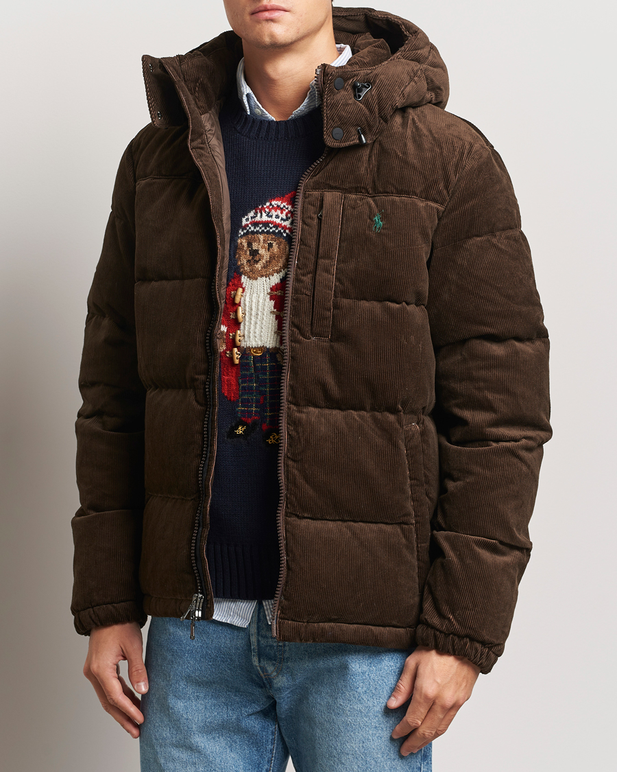 Herre |  | Polo Ralph Lauren | El Cap Corduroy Down Jacket Dark Beech