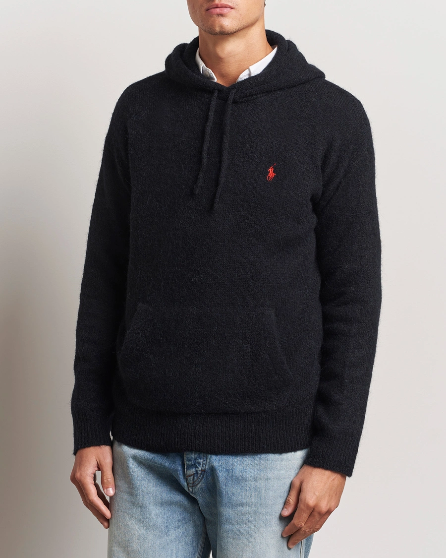 Herre |  | Polo Ralph Lauren | Alpaca Hoodie Polo Black