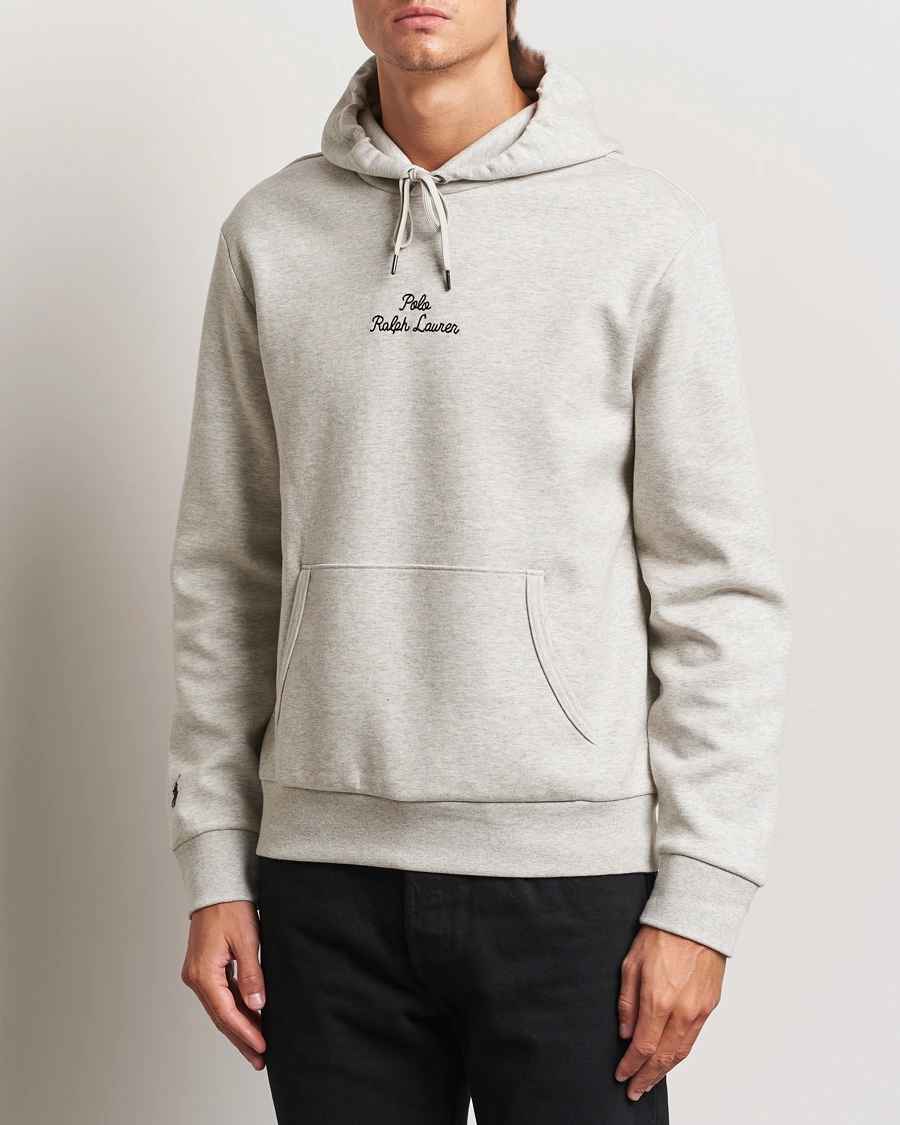 Herre |  | Polo Ralph Lauren | Central Logo Hoodie Lt Sport Heather