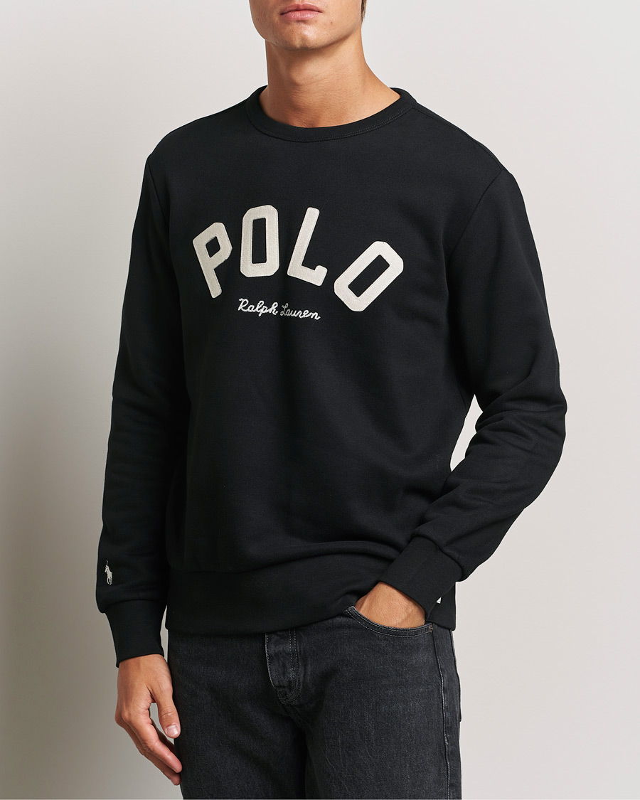 Herre | Trøjer | Polo Ralph Lauren | RL Varsity Sweatshirt Polo Black