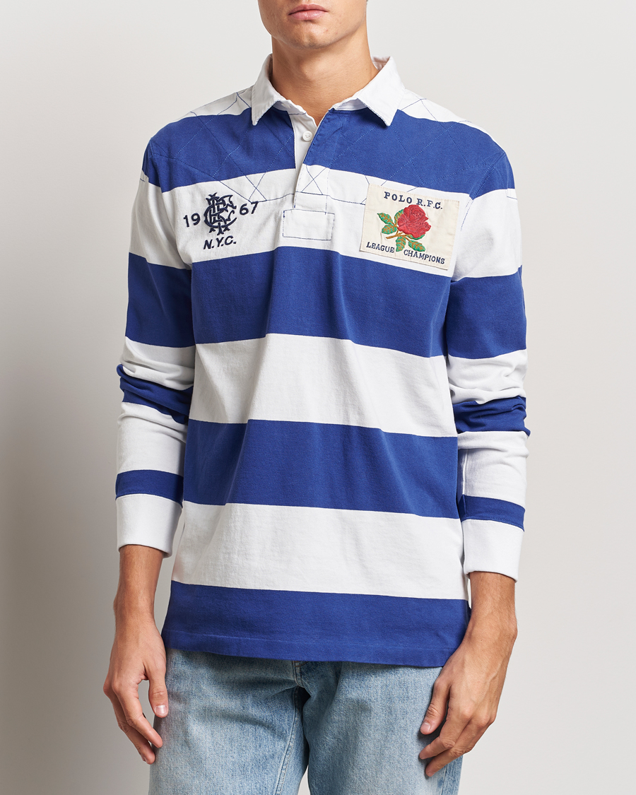 Herre |  | Polo Ralph Lauren | Rugby Patch Deckwash White/Active Blue