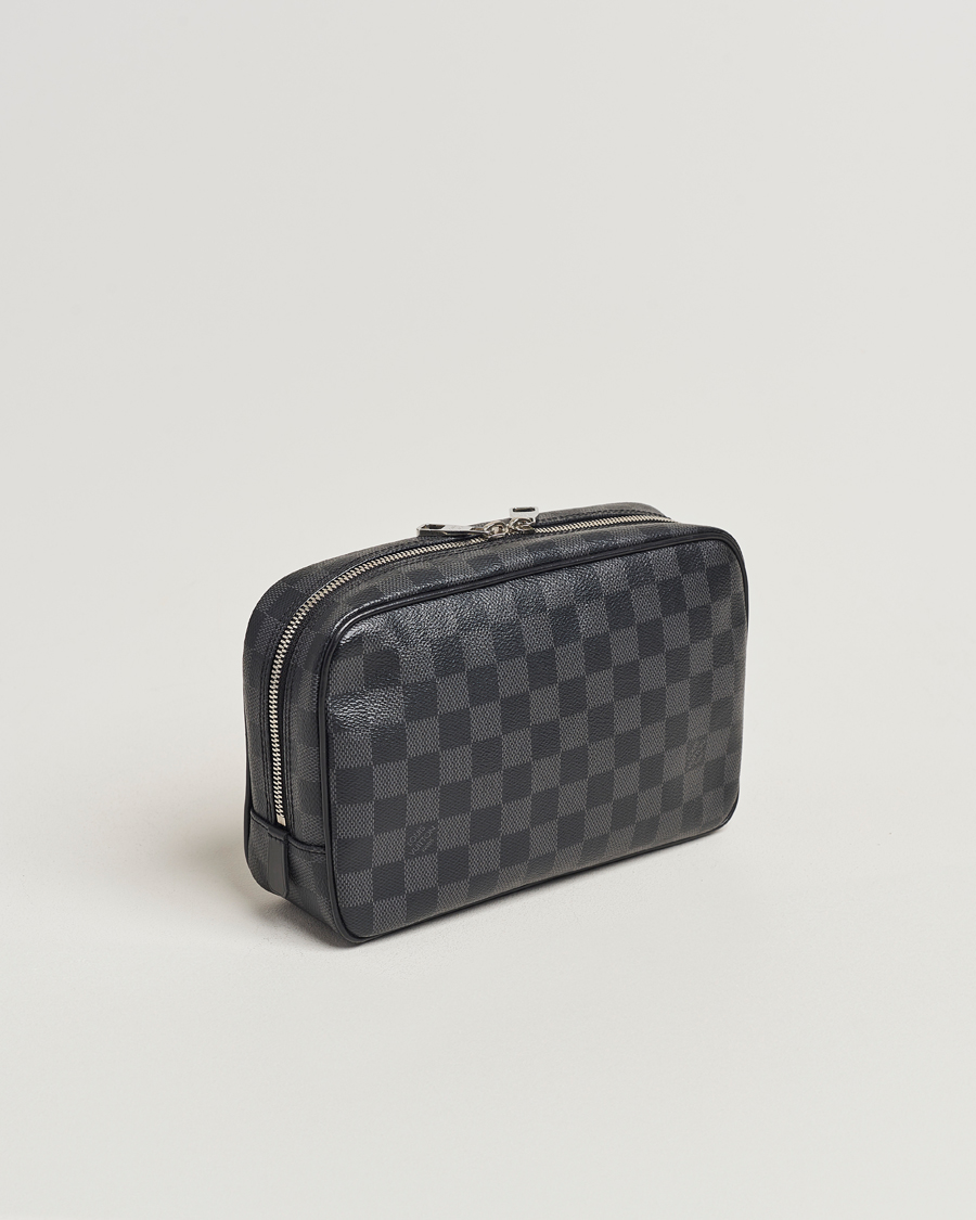 Herre | Pre-owned Tilbehør | Louis Vuitton Pre-Owned | Toiletry Damier Graphite 