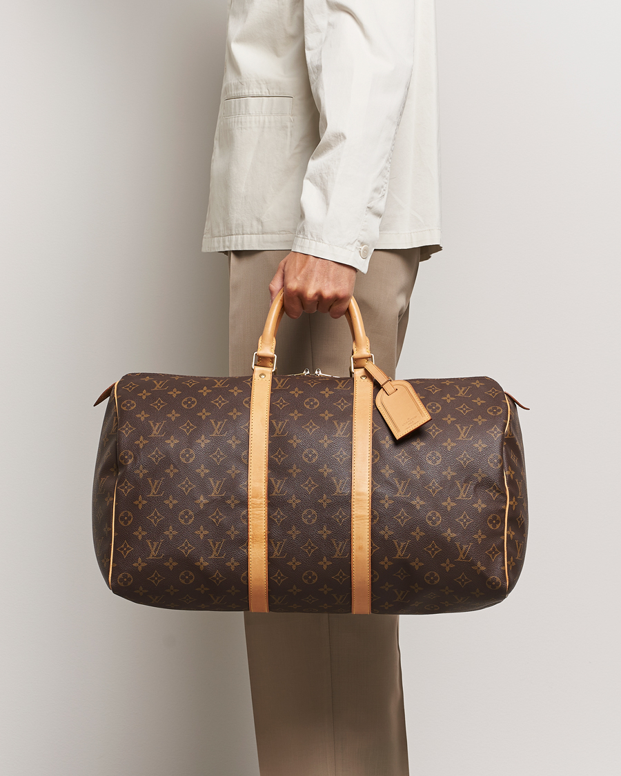 Herre | Pre-owned | Louis Vuitton Pre-Owned | Keepall 50 Bag Monogram 