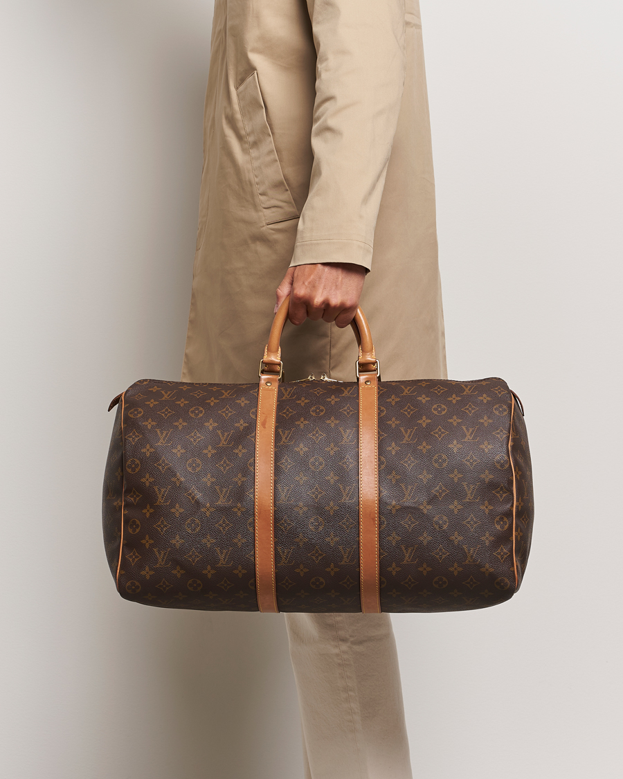 Herre | Pre-owned Tilbehør | Louis Vuitton Pre-Owned | Keepall 50 Bag Monogram 
