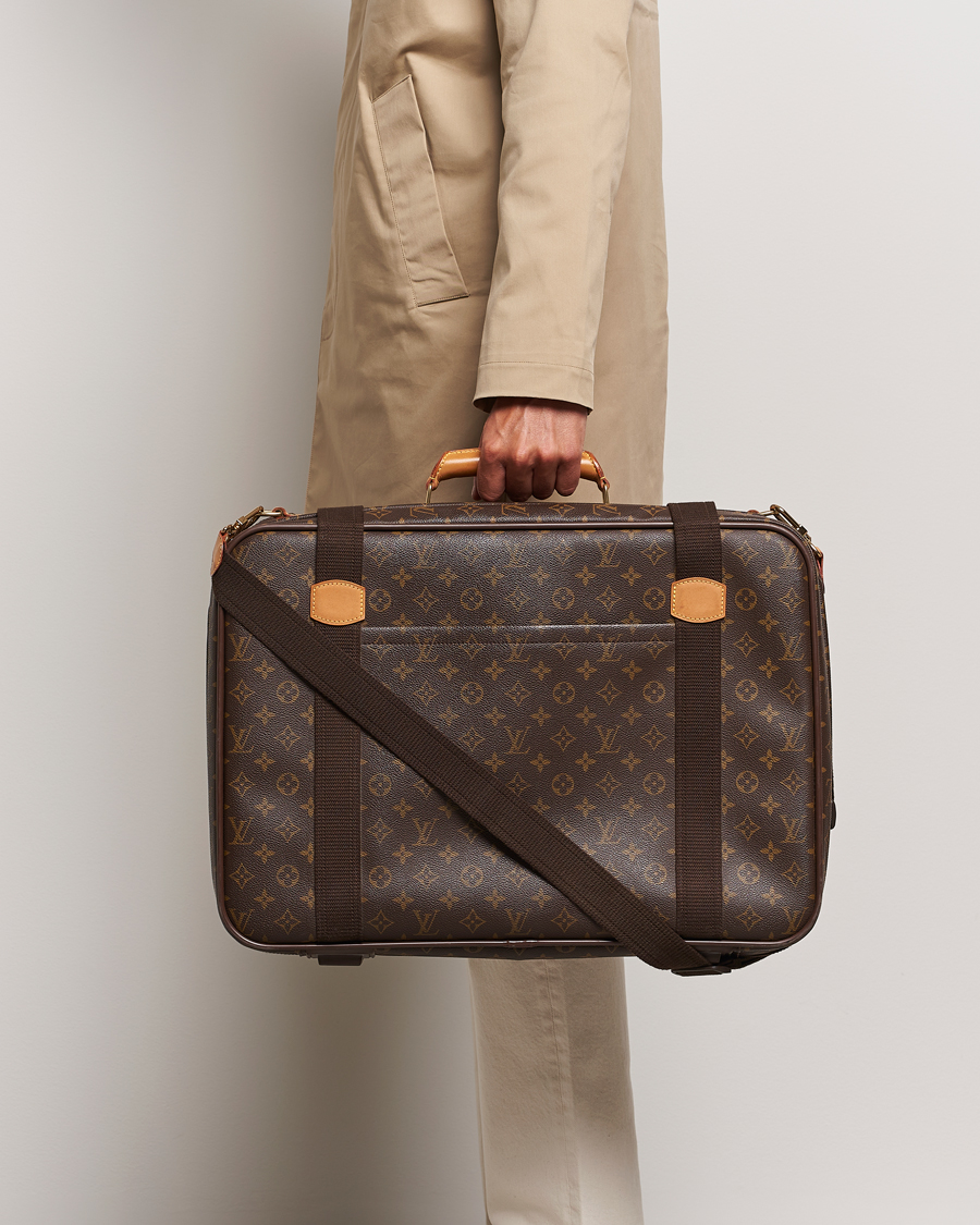 Herre | Pre-Owned & Vintage Bags | Louis Vuitton Pre-Owned | Satellite Suitcase 53 Monogram 