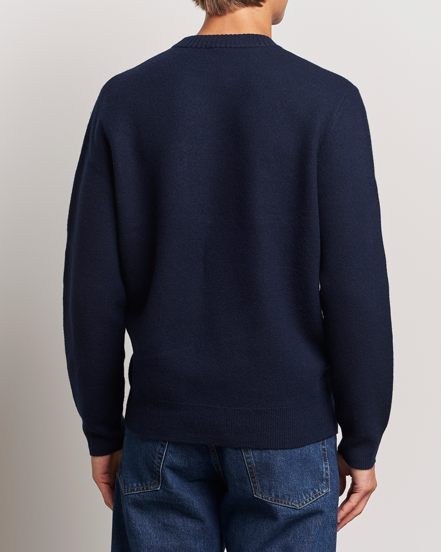 Herre | Trøjer | A.P.C. | Joshua Wool Sweater Dark Navy