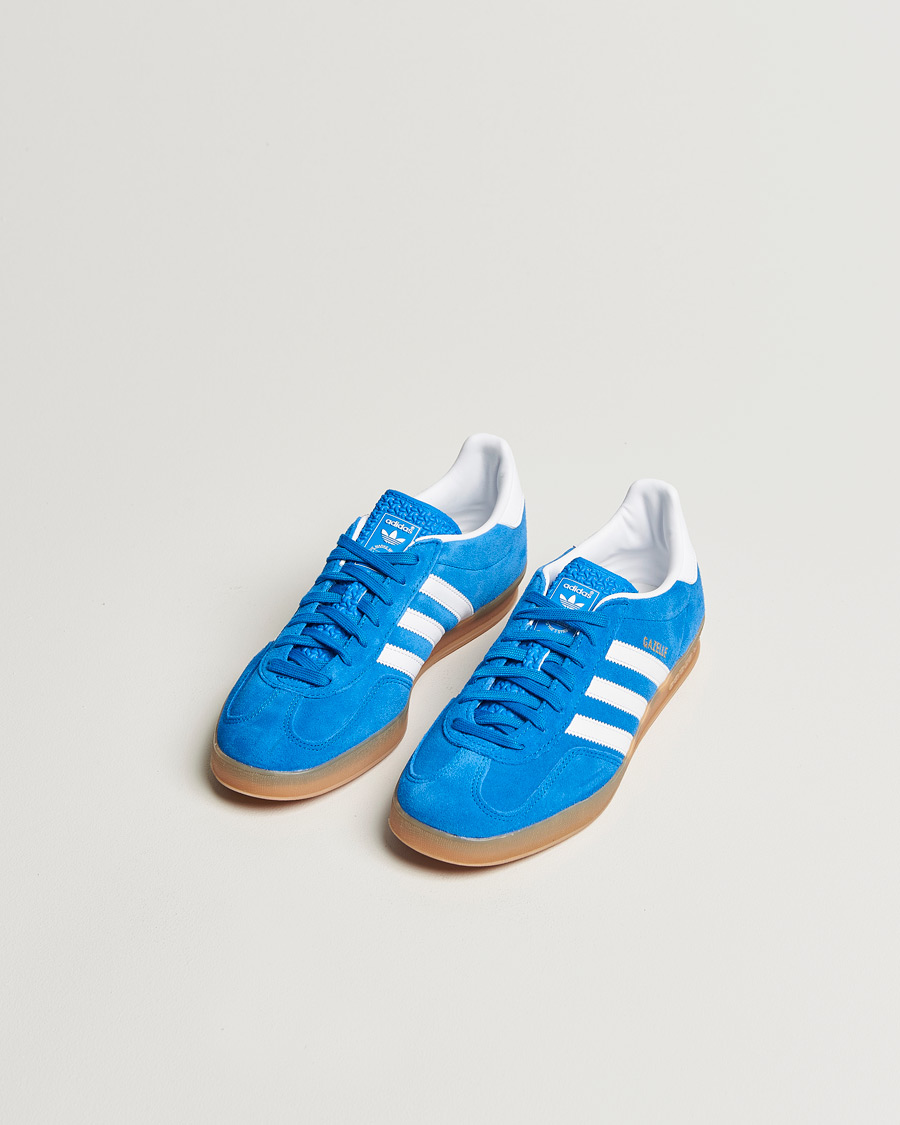 Herre |  | adidas Originals | Gazelle Indoor Sneaker Blue/White