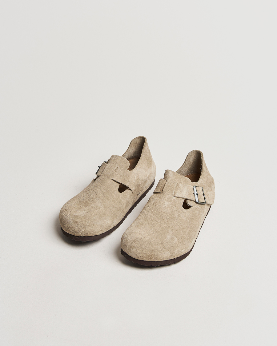 Herre | Sandaler & Hjemmesko | BIRKENSTOCK | London Suede Leather Taupe