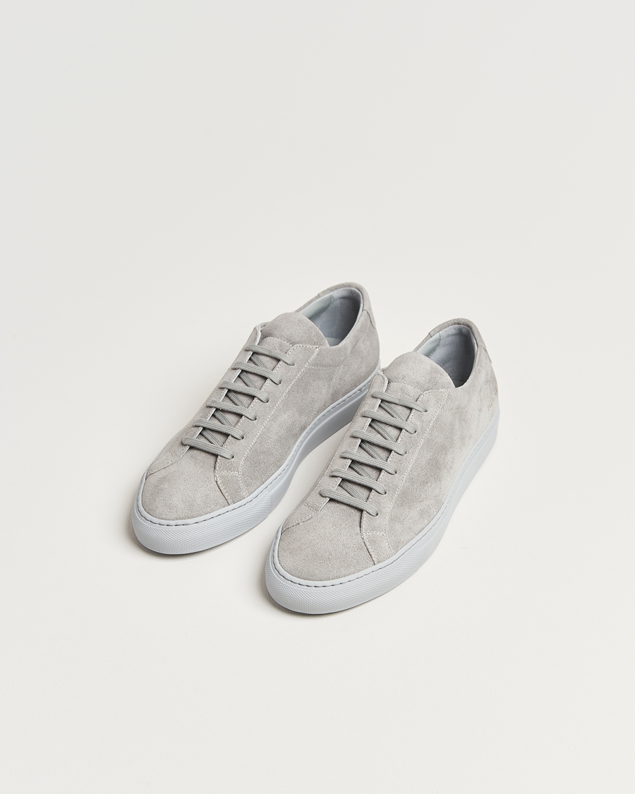 Herre | Sko | Common Projects | Original Achilles Suede Sneaker Grey