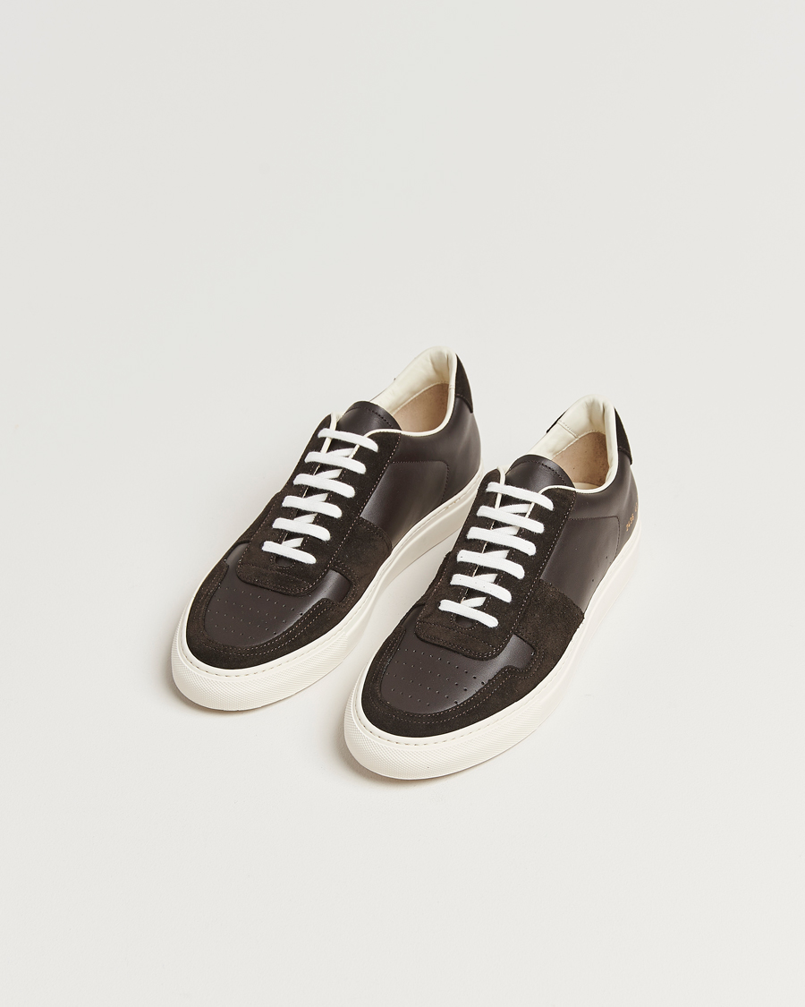 Herre | Sko | Common Projects | B Ball Duo Sneaker Coffee Brown