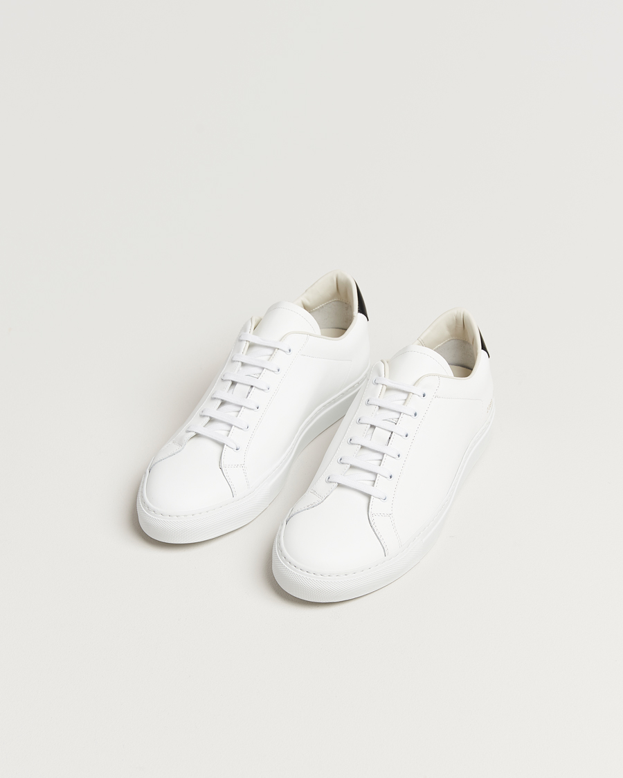 Herre |  | Common Projects | Retro Classic Leather Sneaker White/Black