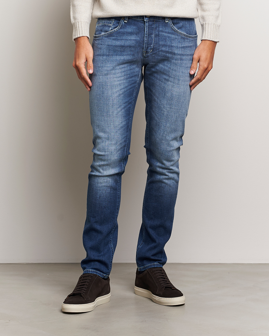 Herre | Slim fit | Dondup | George Jeans Medium Blue