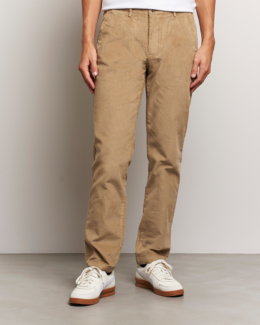 Herre | Fløjlsbukser | Dockers | Slim Cotton Corduroy Chino Harvest Gold