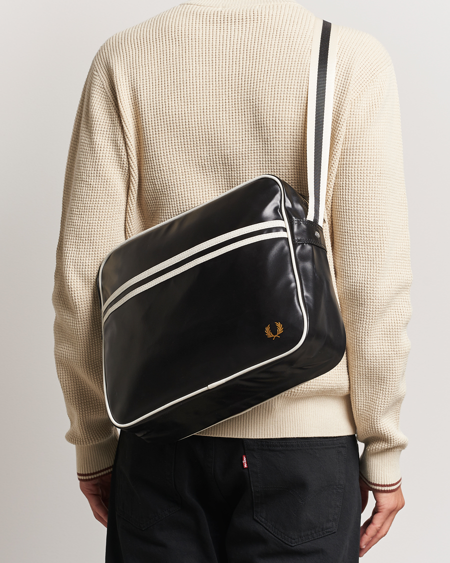 Herre |  | Fred Perry | Classic Shoulder Bag Black/Ecru