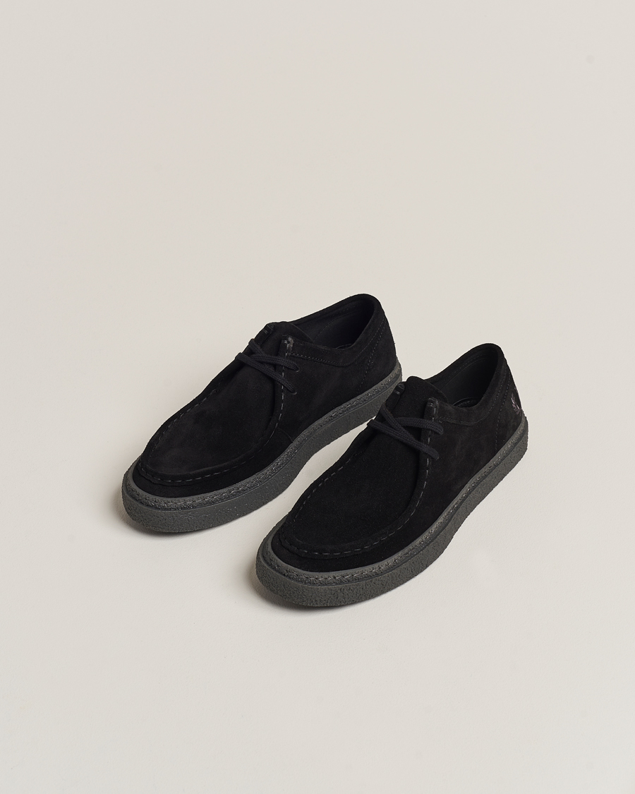 Herre |  | Fred Perry | Dawson Low Suede Shoe Black