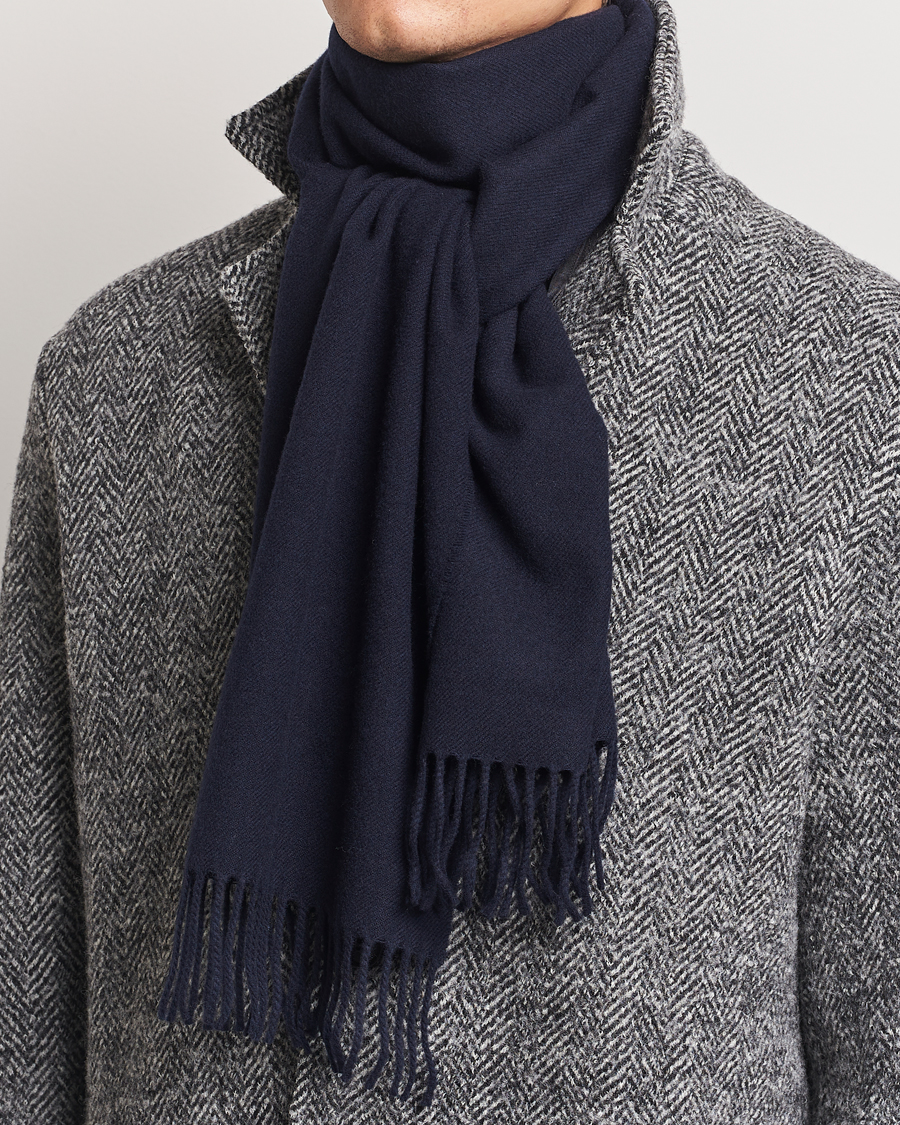 Herre |  | GANT | Wool Scarf Evening Blue