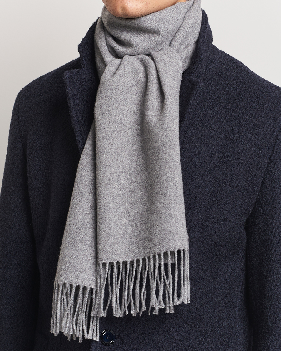 Herre |  | GANT | Wool Scarf Grey Melange