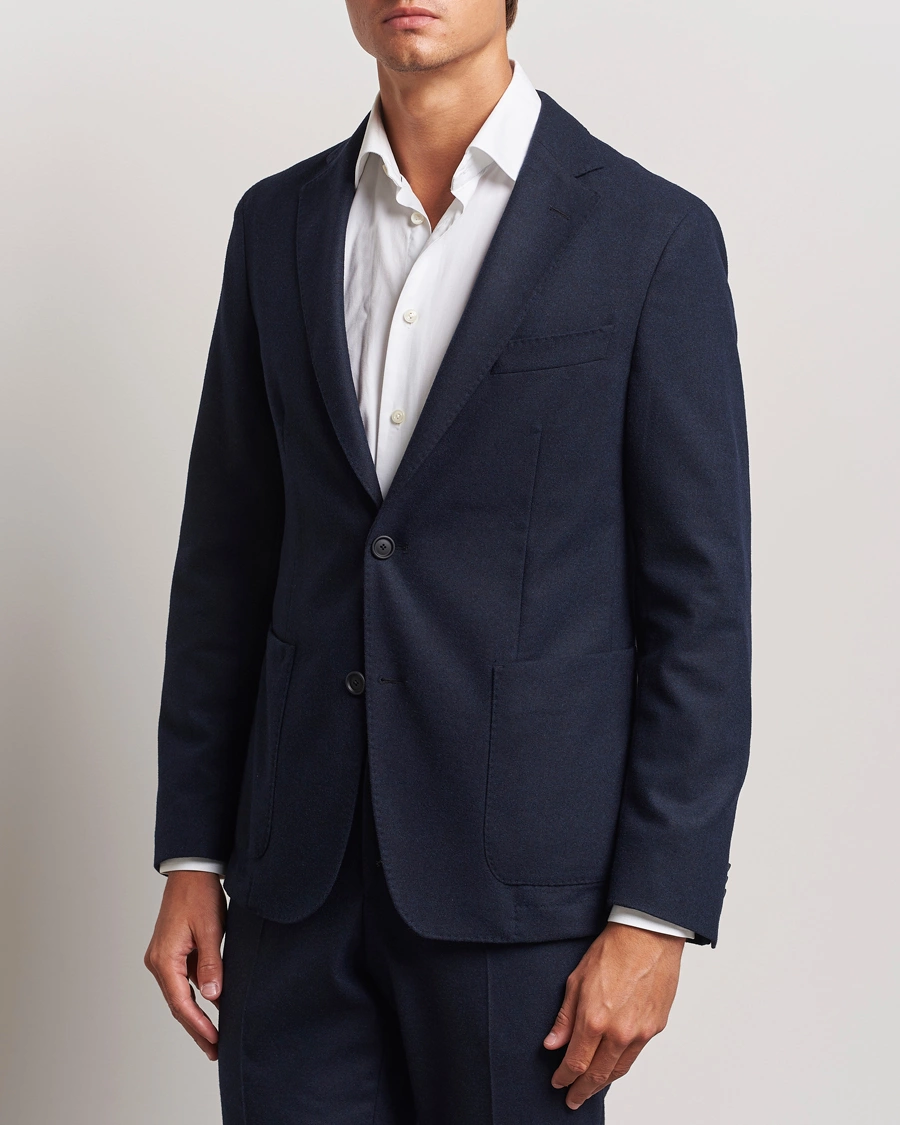 Herre |  | BOSS BLACK | Hanry Wool Tech Blazer Dark Blue