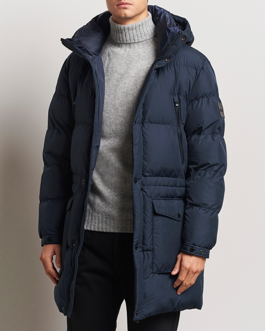 Herre |  | BOSS BLACK | Condolo Puffer Parka Dark Blue