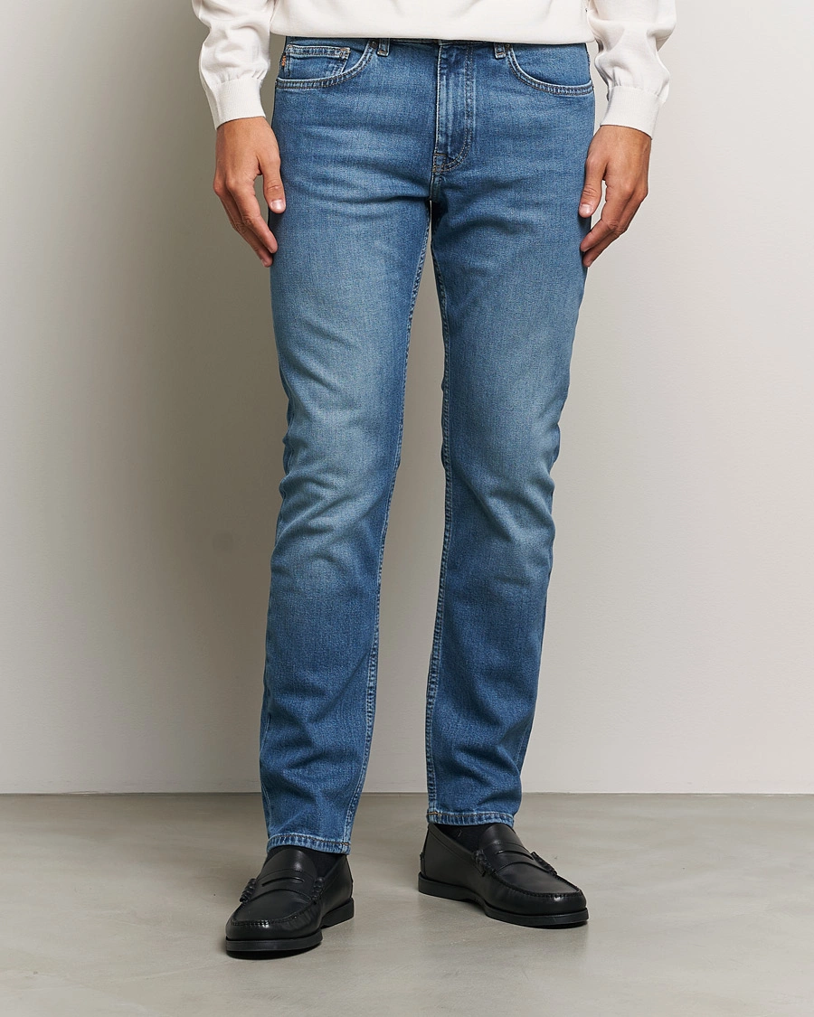 Herre |  | BOSS ORANGE | Delaware Stretch Jeans Light Blue