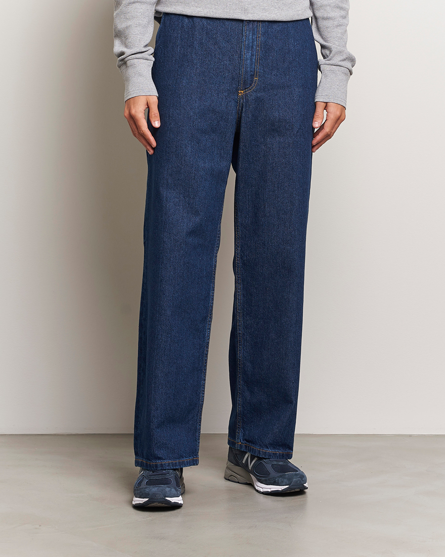 Herre | Relaxed fit | Jeanerica | GM008 Genua Denim Chino Blue 2 Weeks