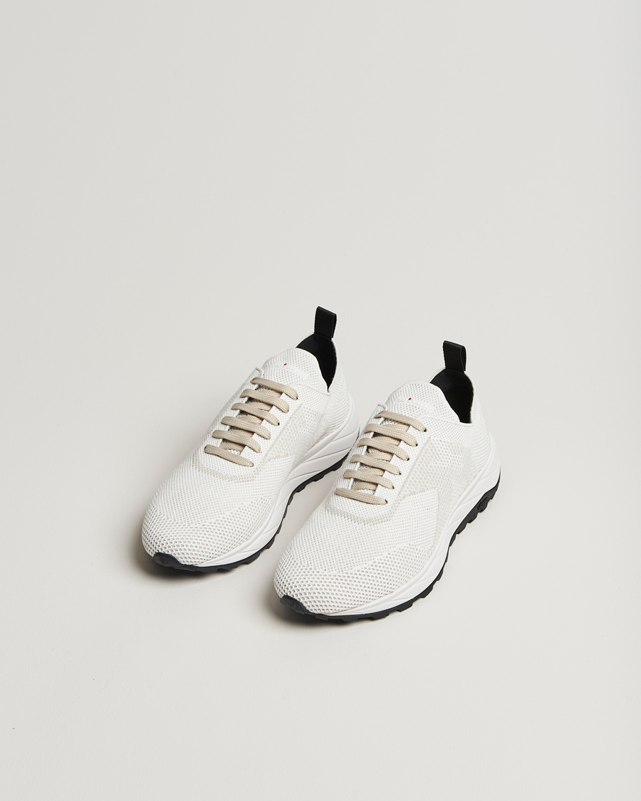 Herre |  | Kiton | Running Sneakers White