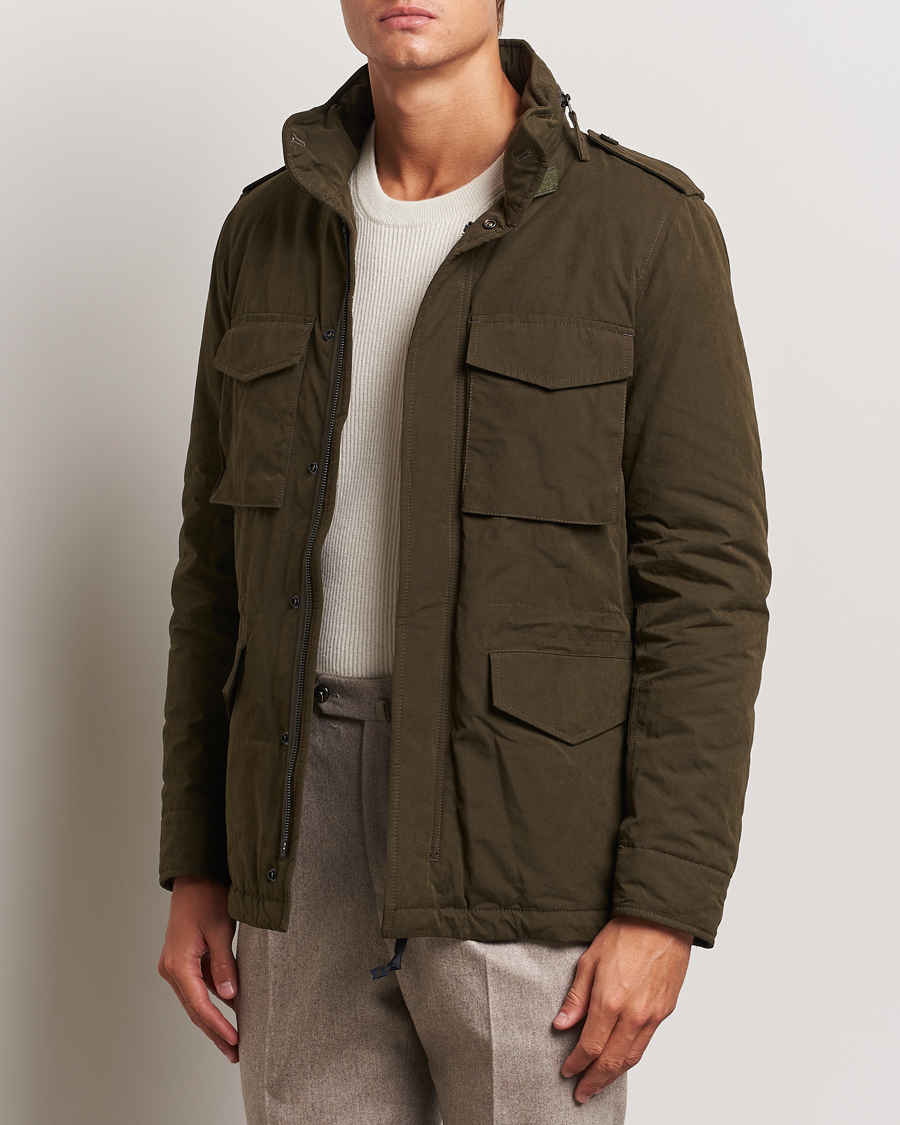 Herre |  | Aspesi | Cotton Field Jacket Military