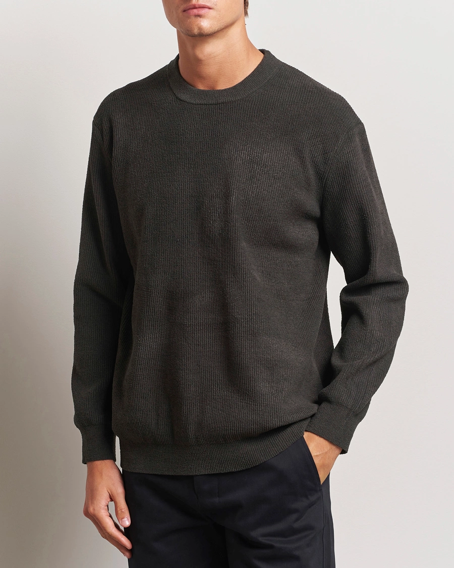 Herre |  | NN07 | Danny Knitted Sweater Dark Army