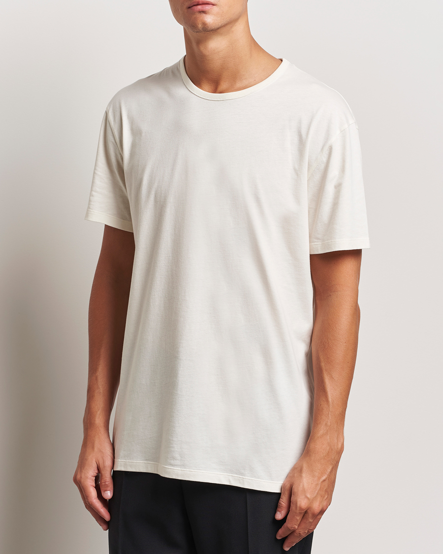 Herre |  | Paul Smith | Artist Rib Crew Neck T-Shirt White