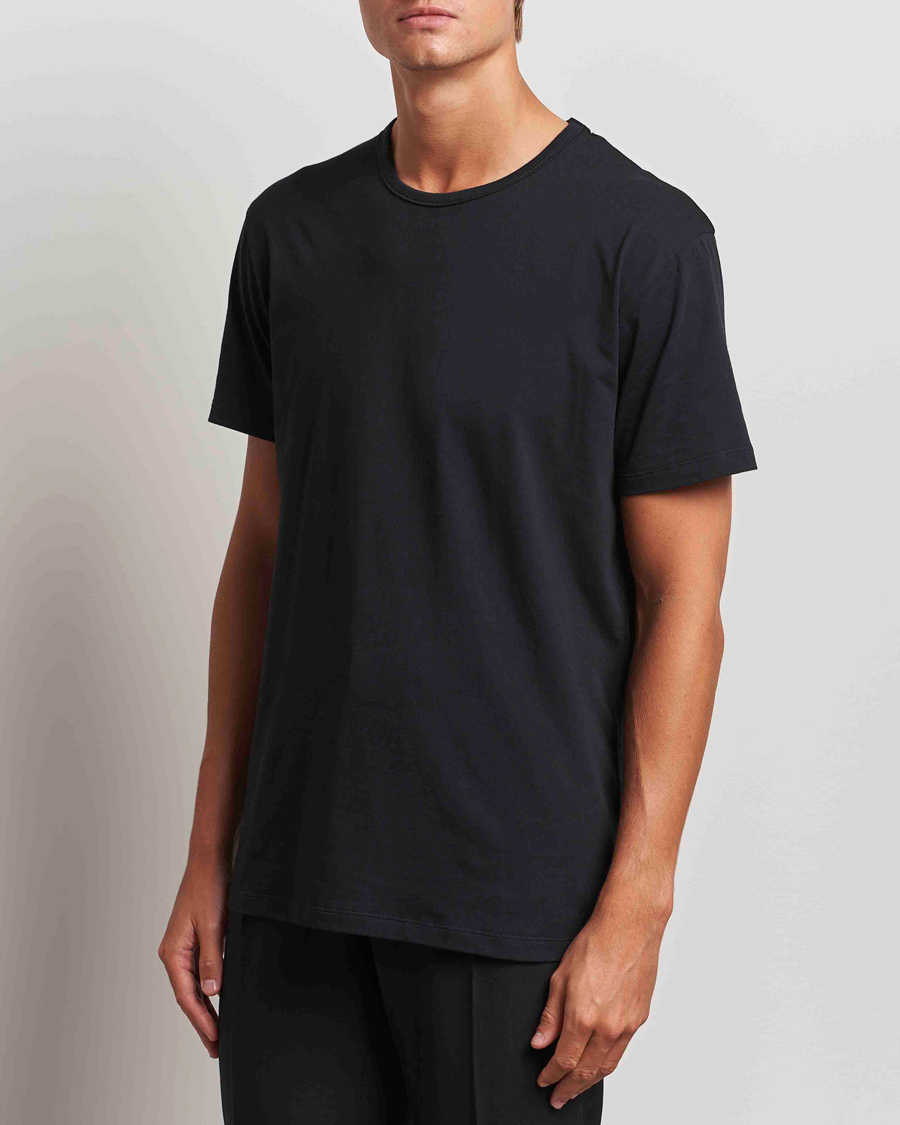 Herre |  | Paul Smith | Artist Rib Crew Neck T-Shirt Black