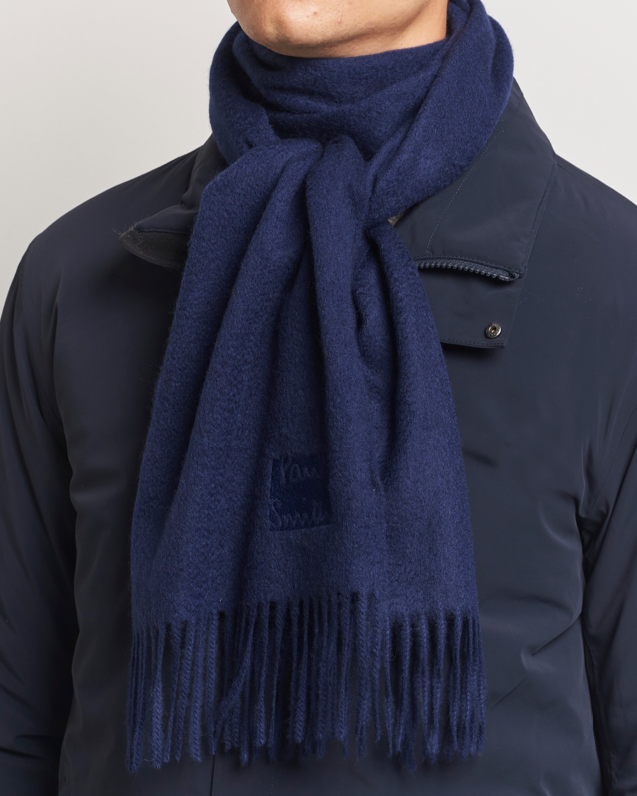 Herre |  | Paul Smith | Cashmere Scarf Navy