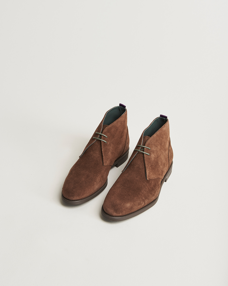 Herre |  | PS Paul Smith | Drummond Suede Chukka Boot Dark Brown