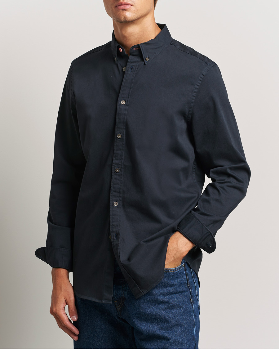 Herre |  | PS Paul Smith | Regular Fit Cotton Shirt Navy