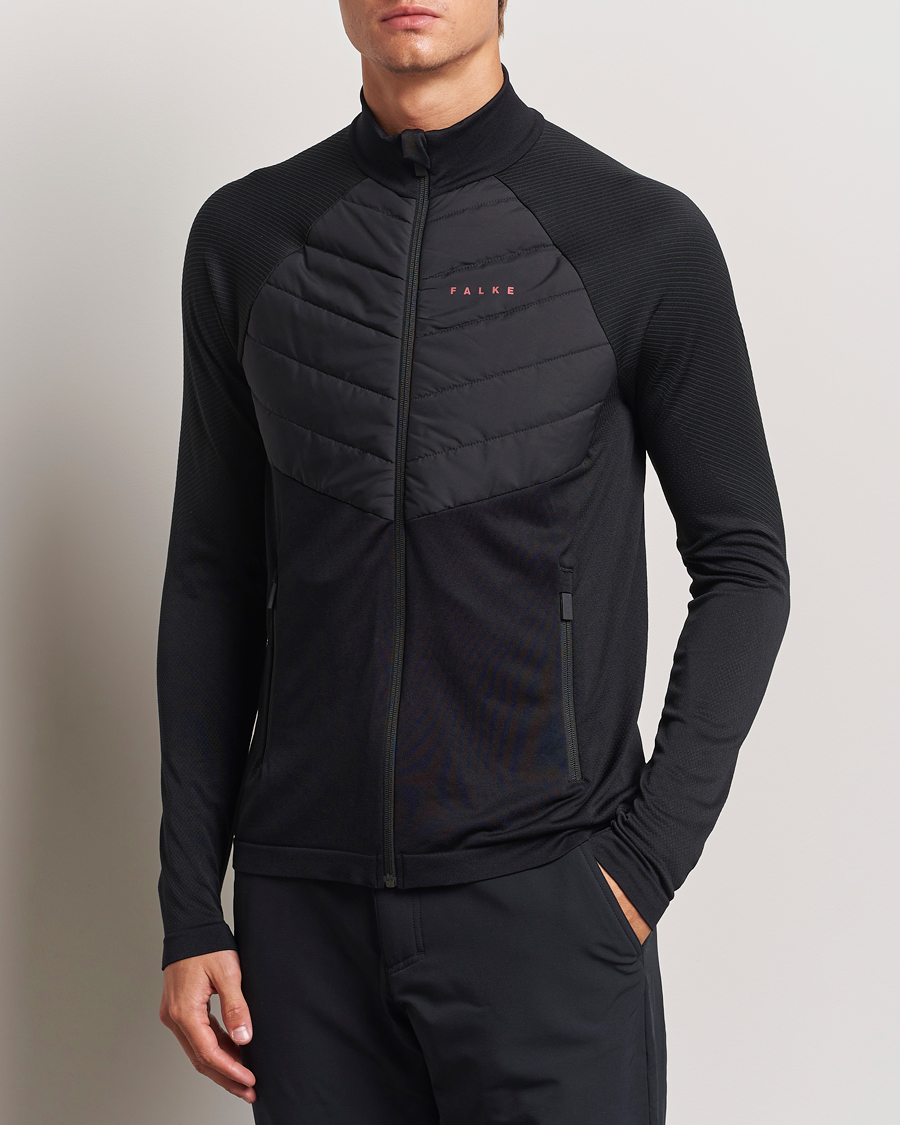 Herre | Full-zip | Falke Sport | Running Jacket Black