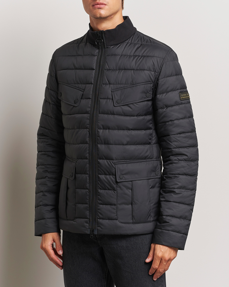 Herre |  | Barbour International | Re-Ariel Quilted Puffer Jacket Black