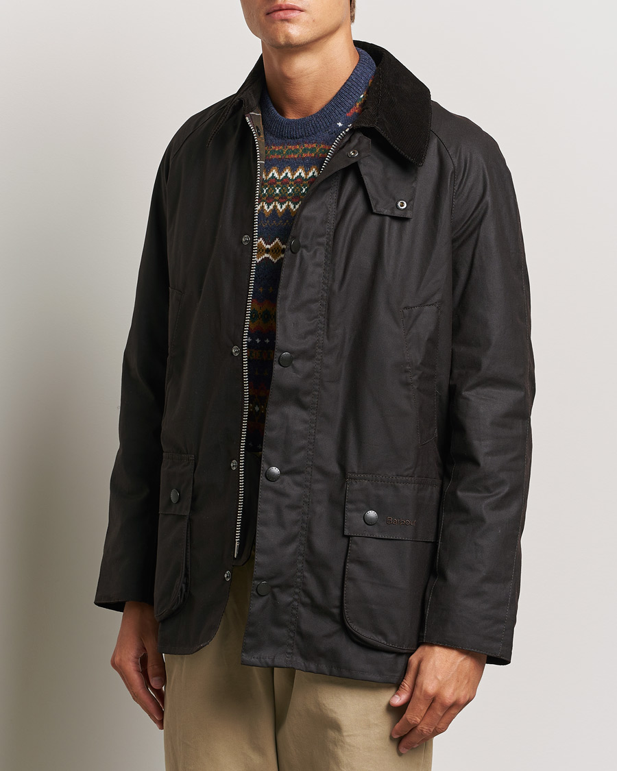 Herre |  | Barbour Lifestyle | Ashby Wax Jacket Rustic