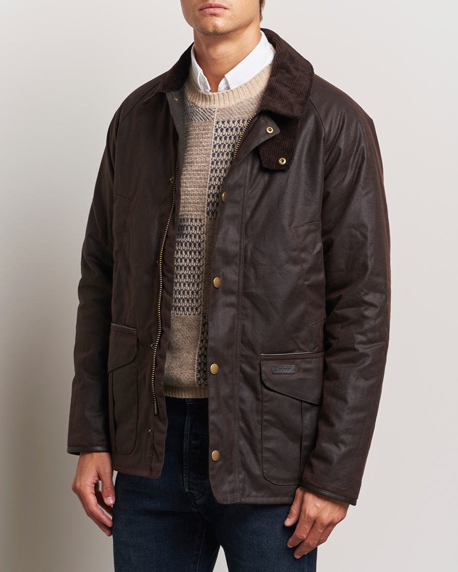 Herre | Efterårsjakker | Barbour Lifestyle | Stratford Tattersall Wax Jacket Rustic