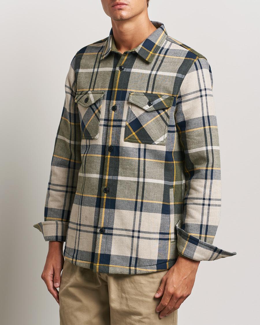 Herre |  | Barbour Lifestyle | Cannish Checked Cotton Overshirt Forest Mist