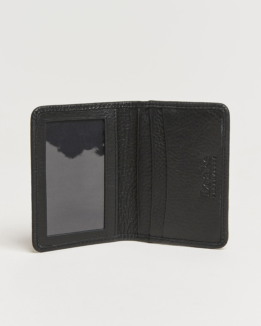 Herre |  | Loake 1880 | Fenchurch Grained Leather Card Holder Black