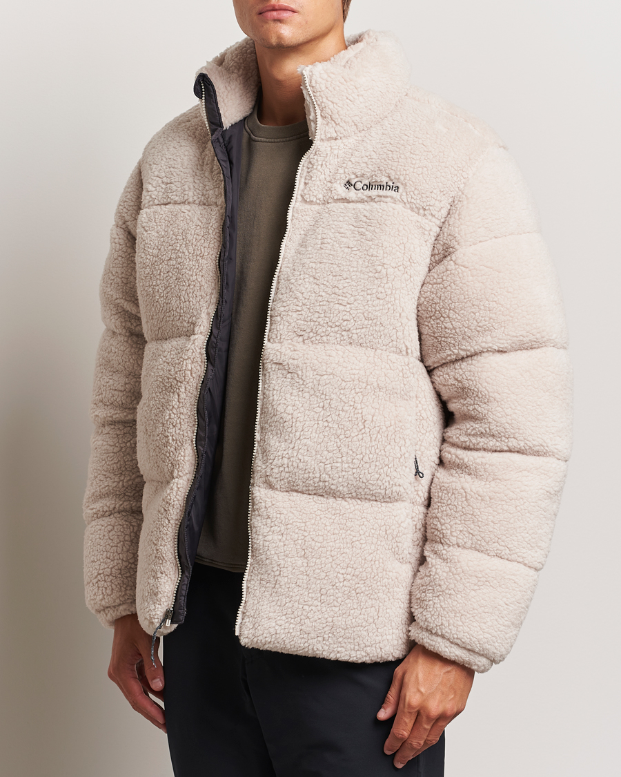 Herre |  | Columbia | Puffect Sherpa Jacket Dark Stone