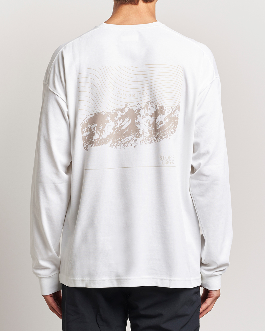 Herre |  | Columbia | Duxbery Relaxed Long Sleeve T-Shirt White