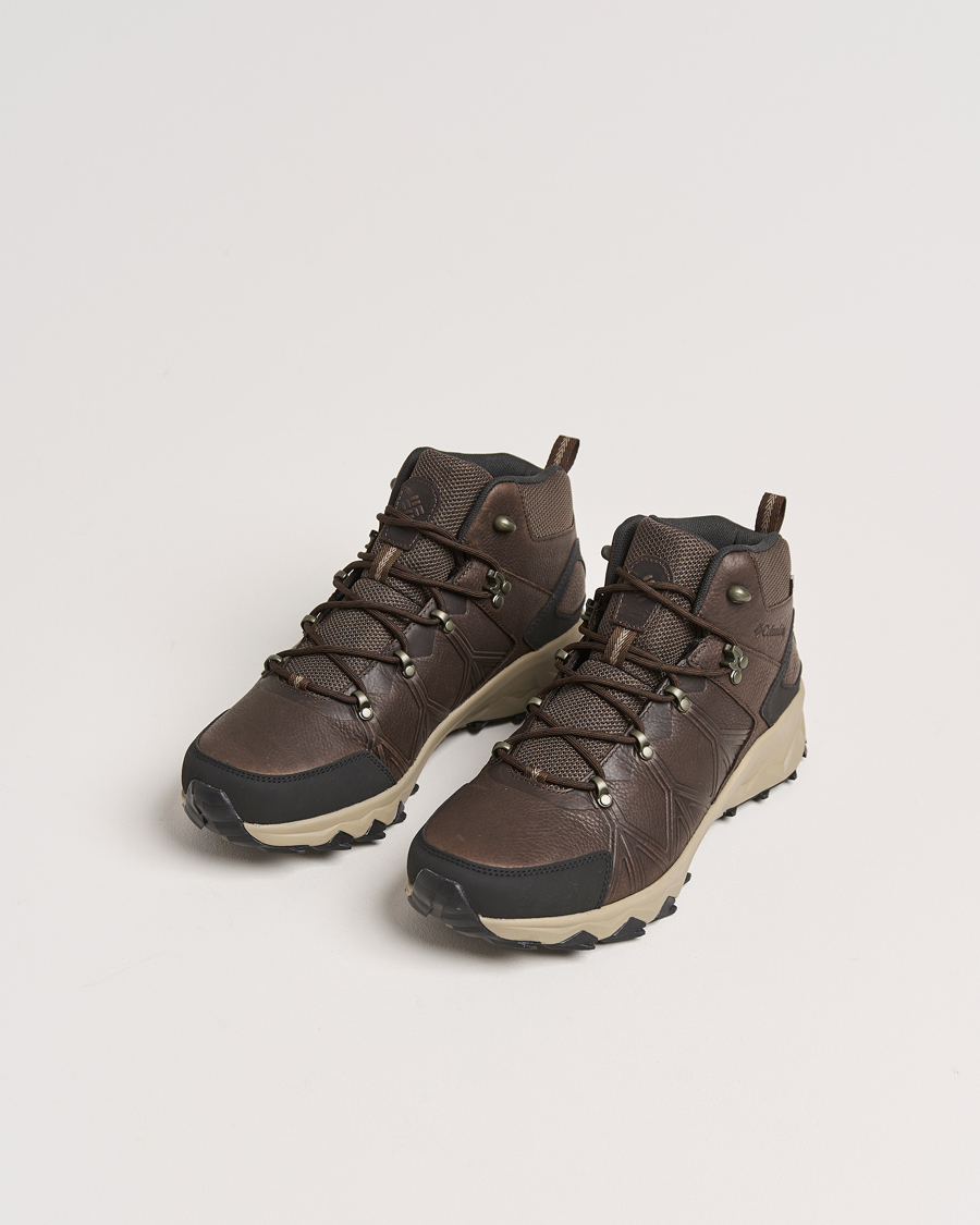 Herre | Vandrestøvler | Columbia | Peakfreak Mid Outdry Leather Sneaker Cordovan