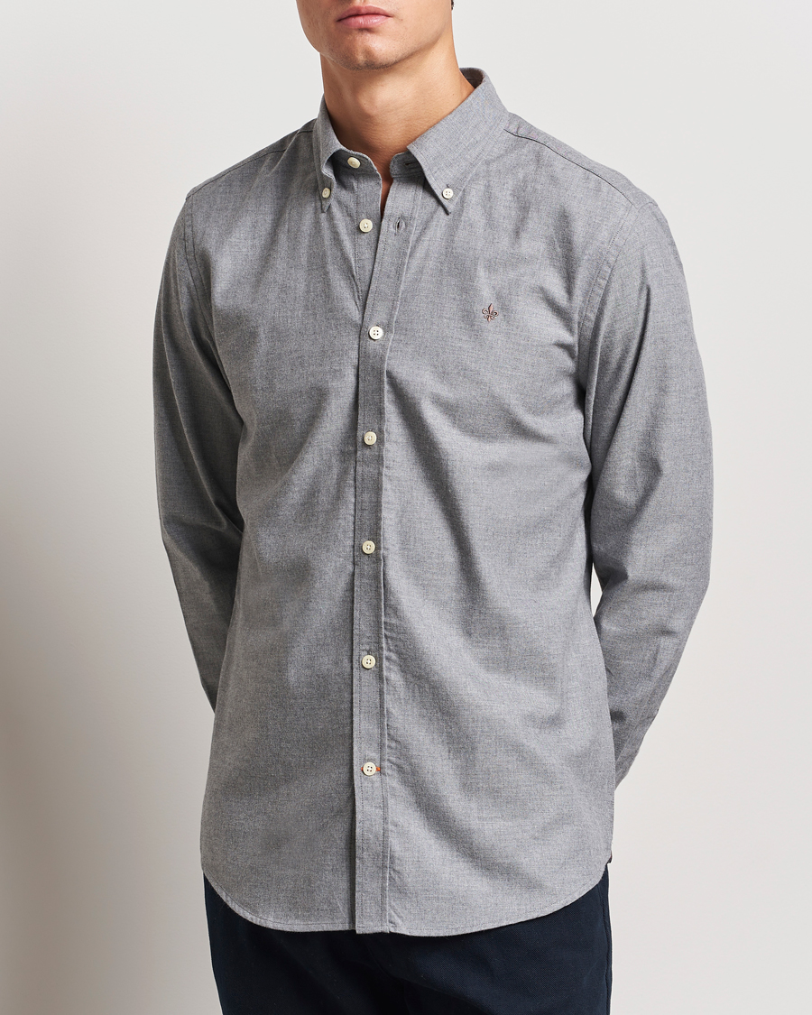 Herre |  | Morris | Watts Flannel Shirt Grey