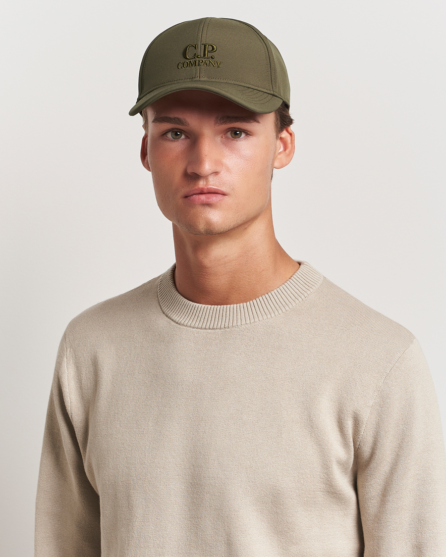 Herre |  | C.P. Company | CP Shell Baseball Cap Olive