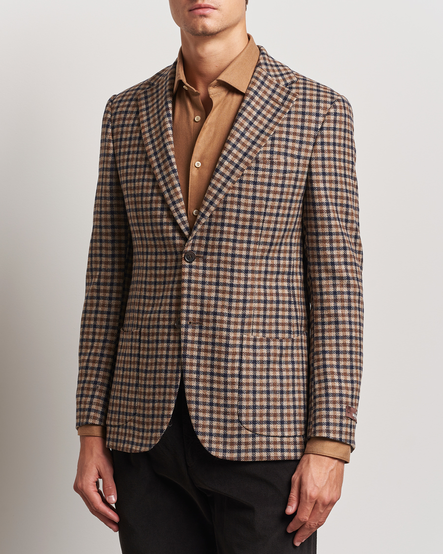 Herre |  | Morris Heritage | Wool Tweed Blazer Navy