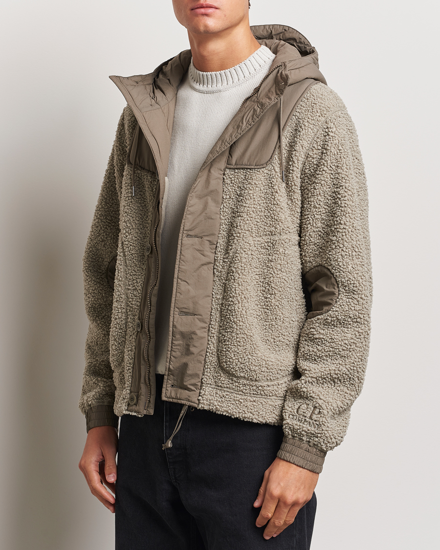 Herre |  | C.P. Company | Polar Shell Fleece Jacket Beige